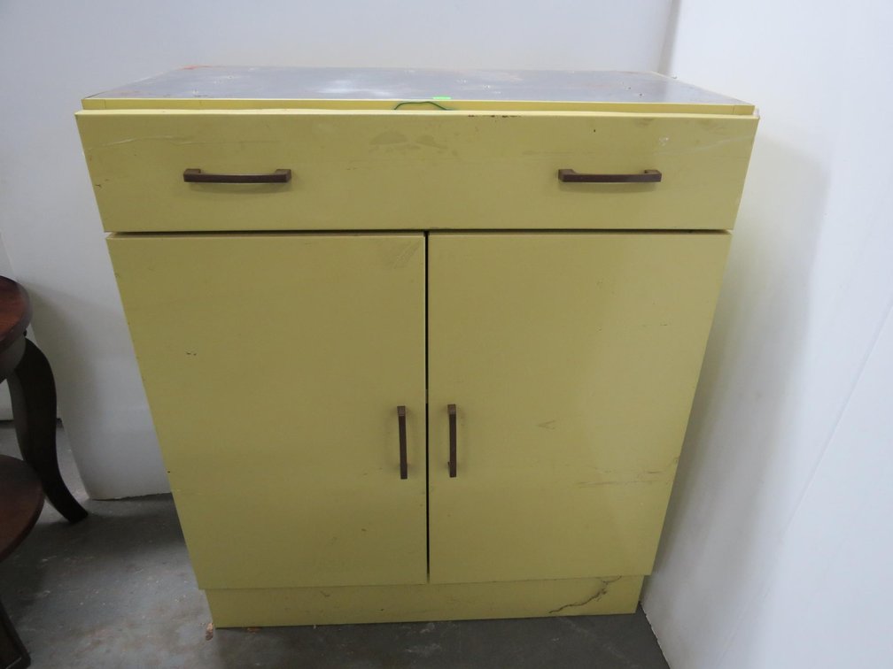 Metal Cabinet With Drawer