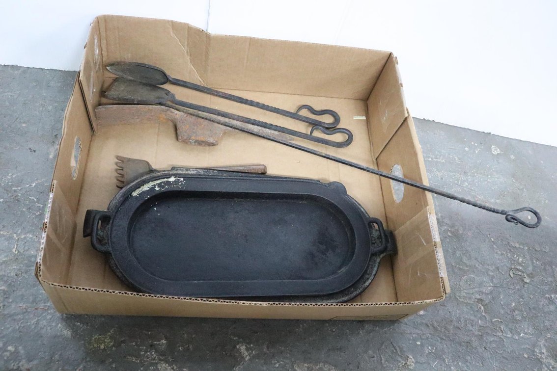 Cast Iron Griddles and Tools