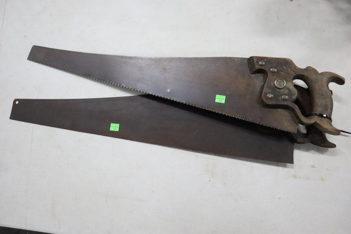 Pair of Antique Hand Saws