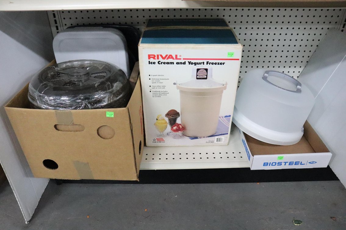 Ice Cream and Yogurt Freezer, Dehydrator, Kitchen Items