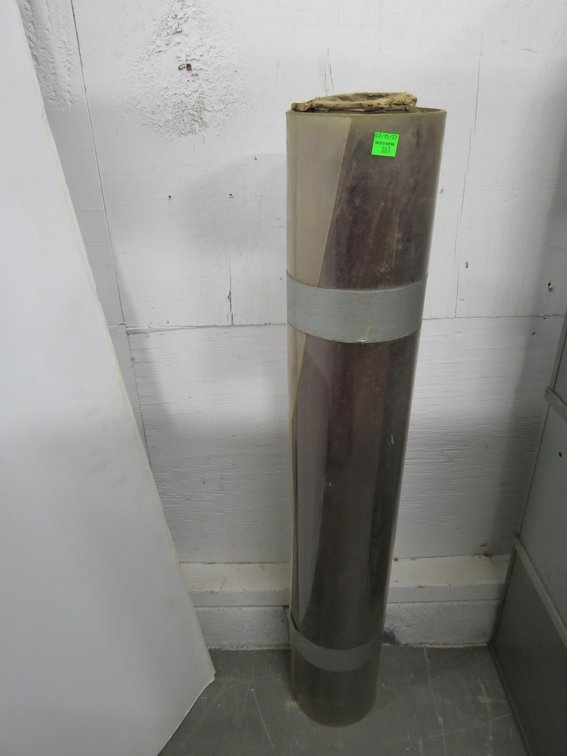 Roll of Clear Plastic Matting