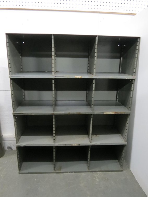 Stacking Metal Cubby Shelf