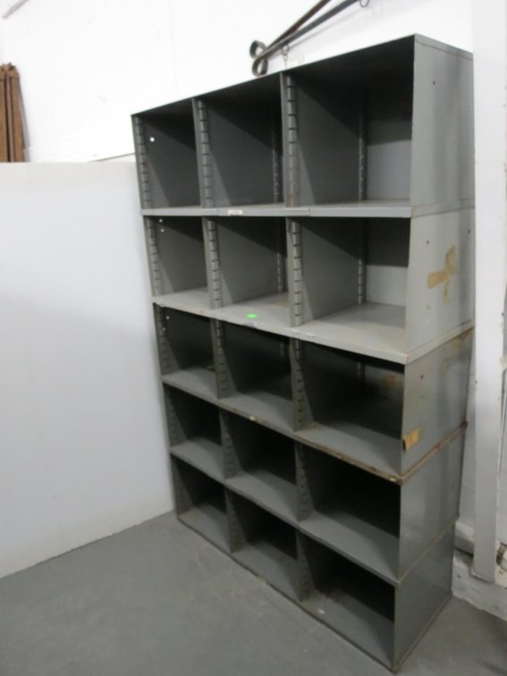 Stacking Metal Cubby Shelf