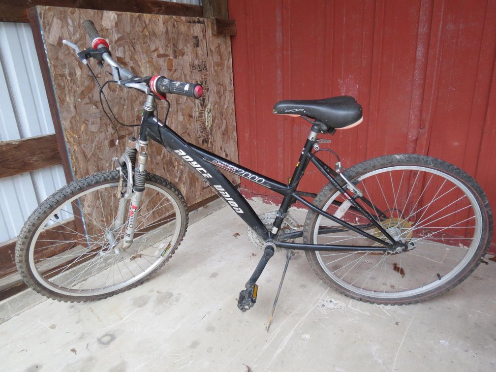 Mountain Bike, Tires Are Flat