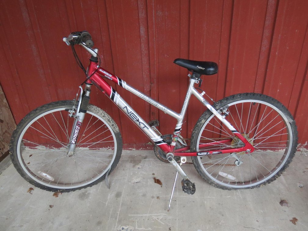 Mountain Bike, Tires Are Flat