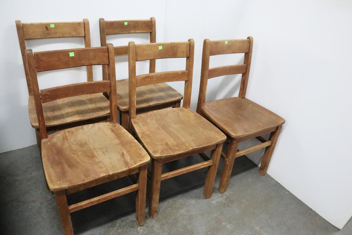 5 Vintage Chairs