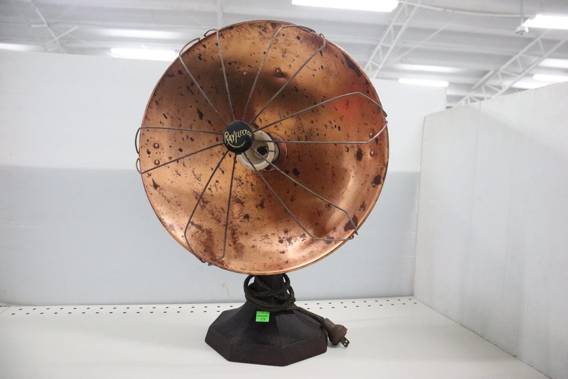 Vintage Electric Dish Heater, Works