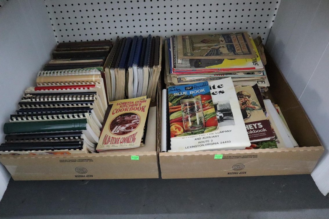 Cookbooks and Vintage Magazines