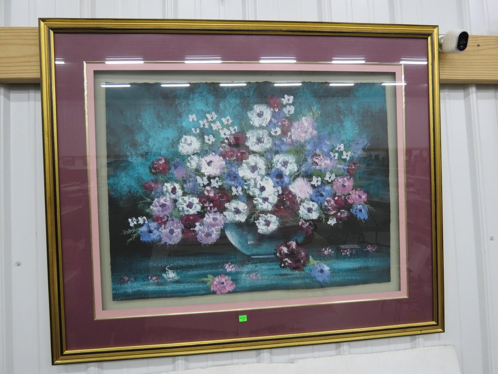 Framed Bouquet Picture