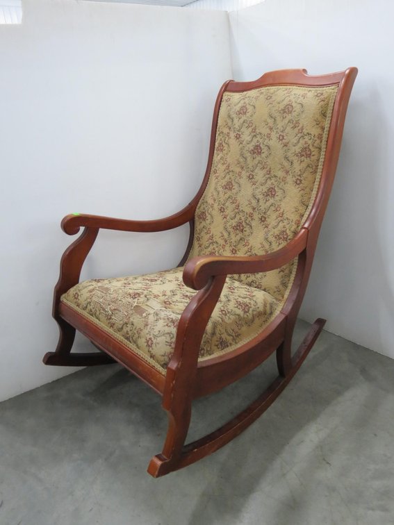 Cushioned Rocking Chair