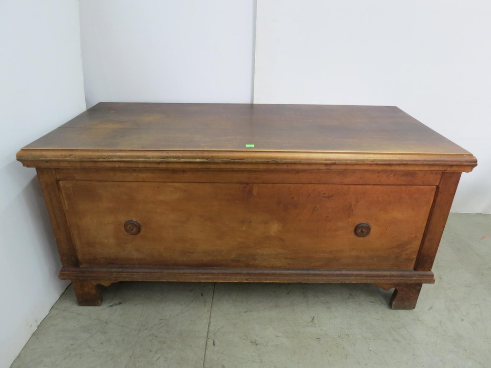 Cedar Chest With Gift Bags, Wrapping Paper and Ribbon