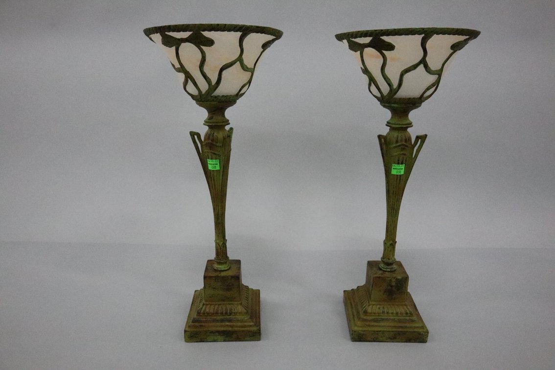Pair of Candle Lamps