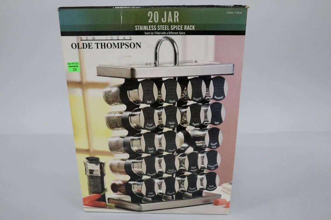 Stainless Steel Spice Rack