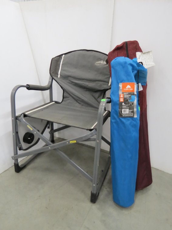 Group of Folding Camp Chairs