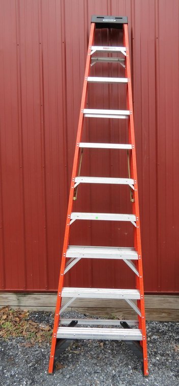 Werner 10 Ft Fiberglass Step Ladder