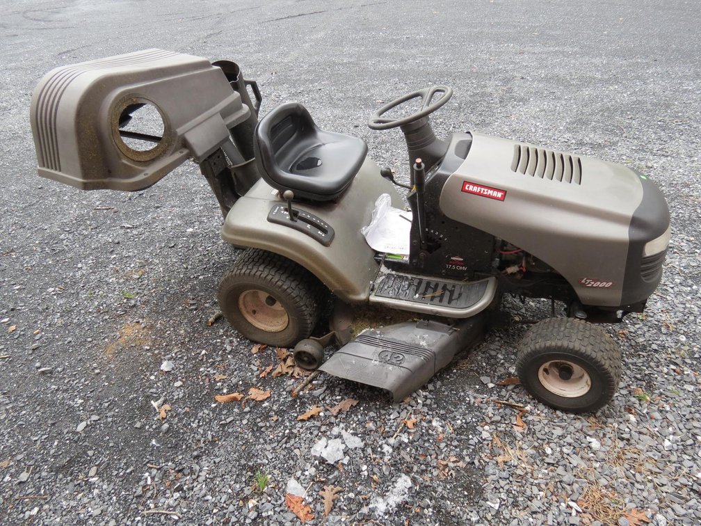 Craftsman 42-In Riding Lawn Mower, Engine Cranks But Did Not Start