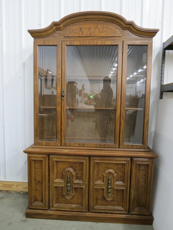 Two-Piece China Cabinet