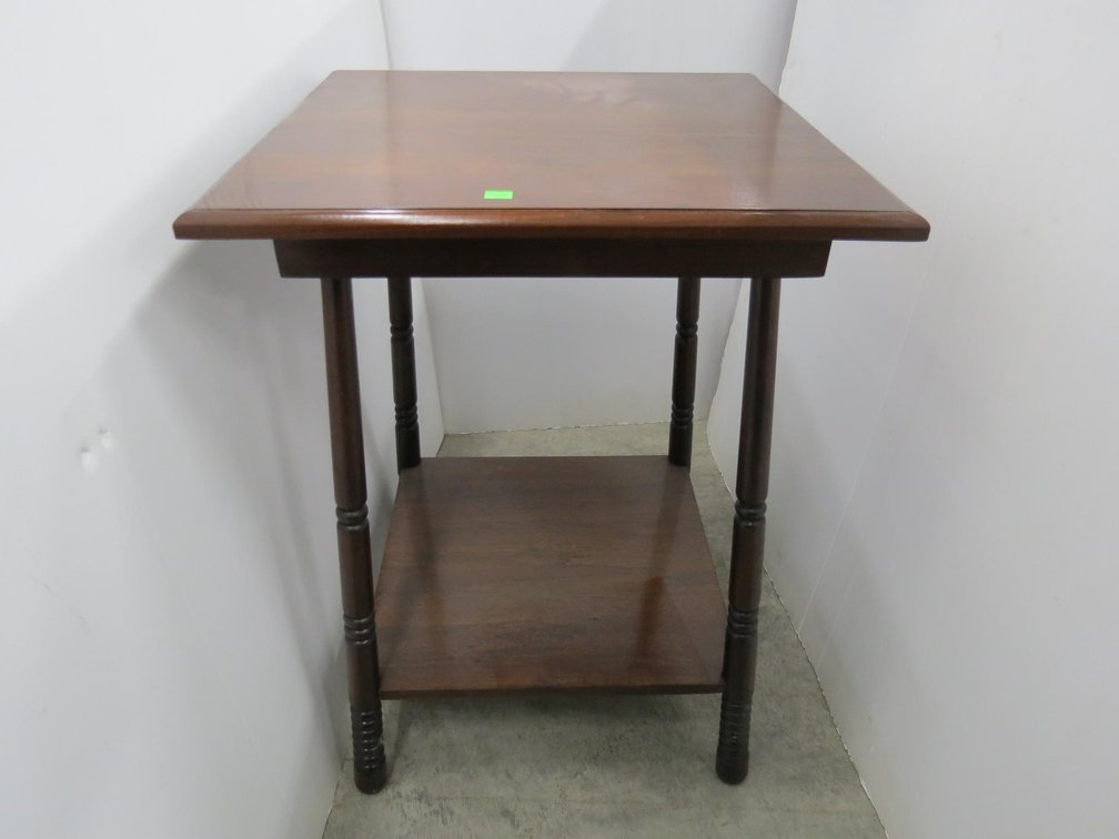 Walnut Lamp Table