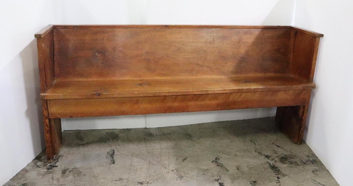 6' Vintage Church Pew