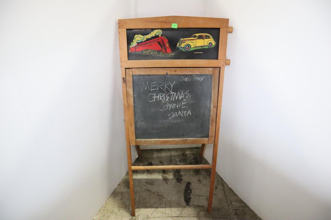 Vintage Child's Chalkboard