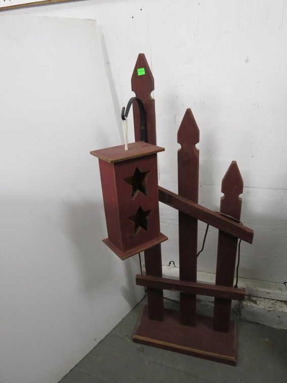 Decorative Picket Fence Lantern