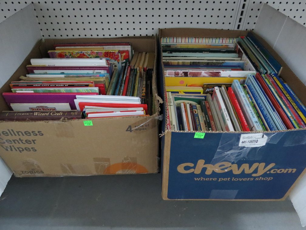 Two Boxes of Children's Books
