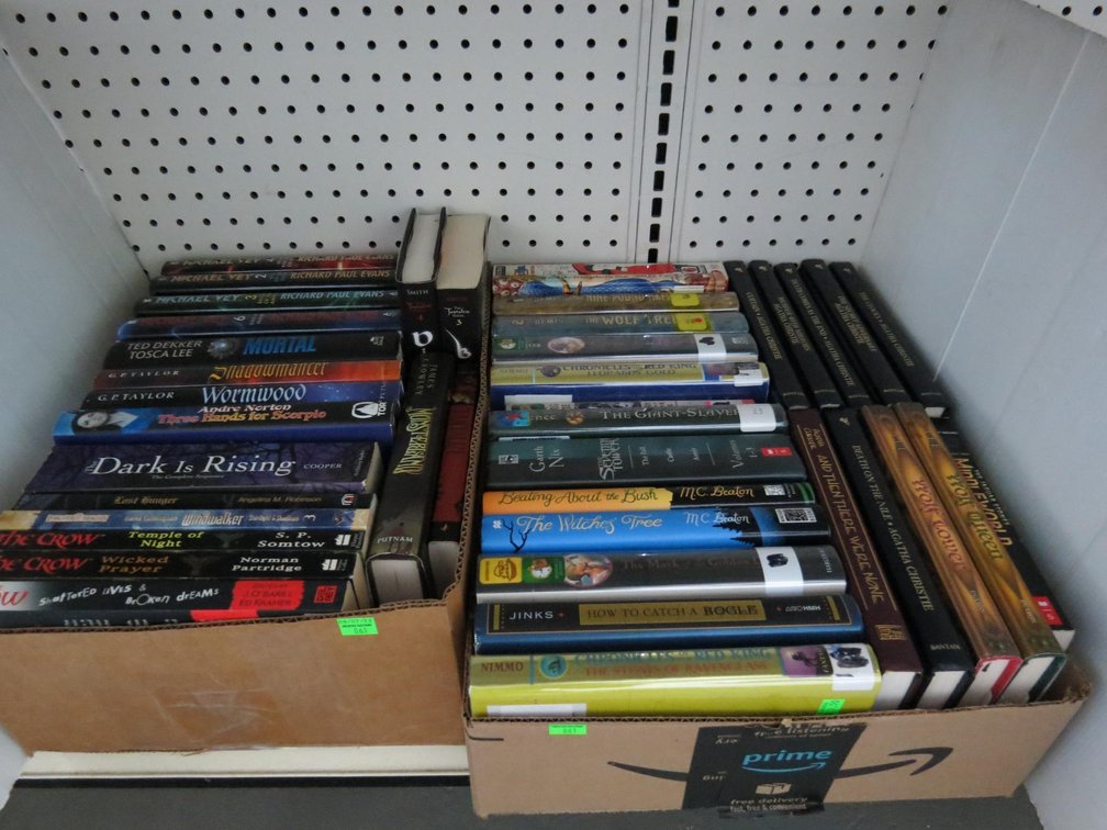 Two Boxes of Books