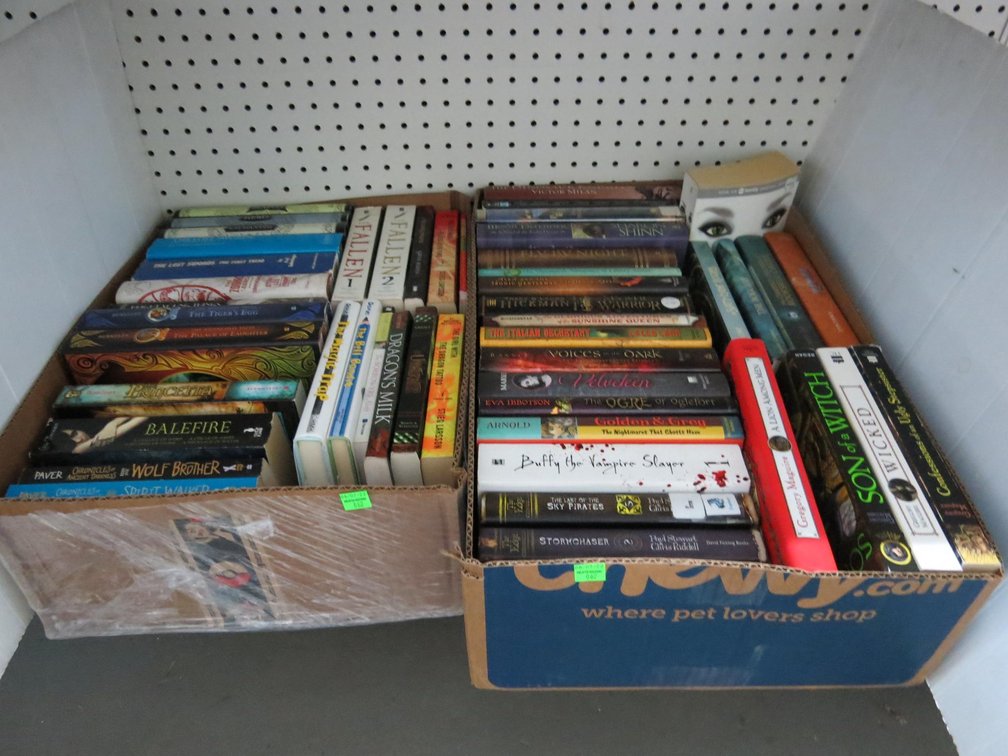 Two Boxes of Books