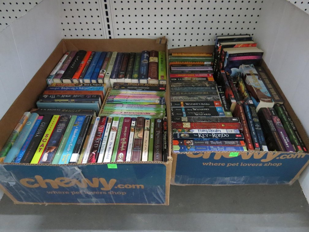 Two Boxes of Books