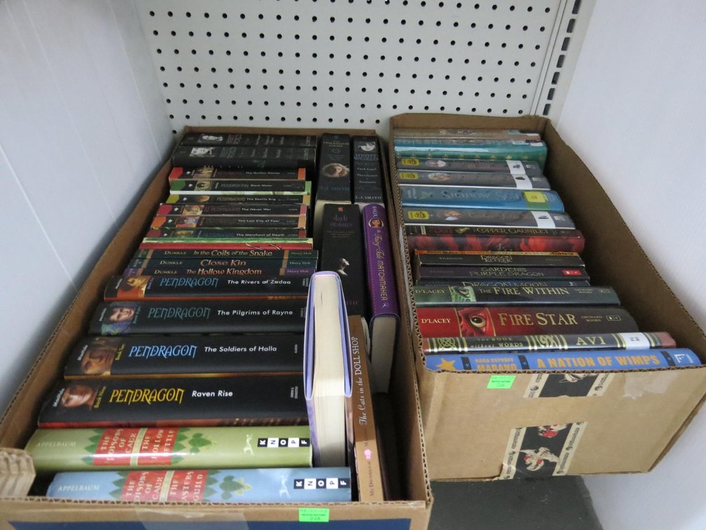 Two Boxes of Books