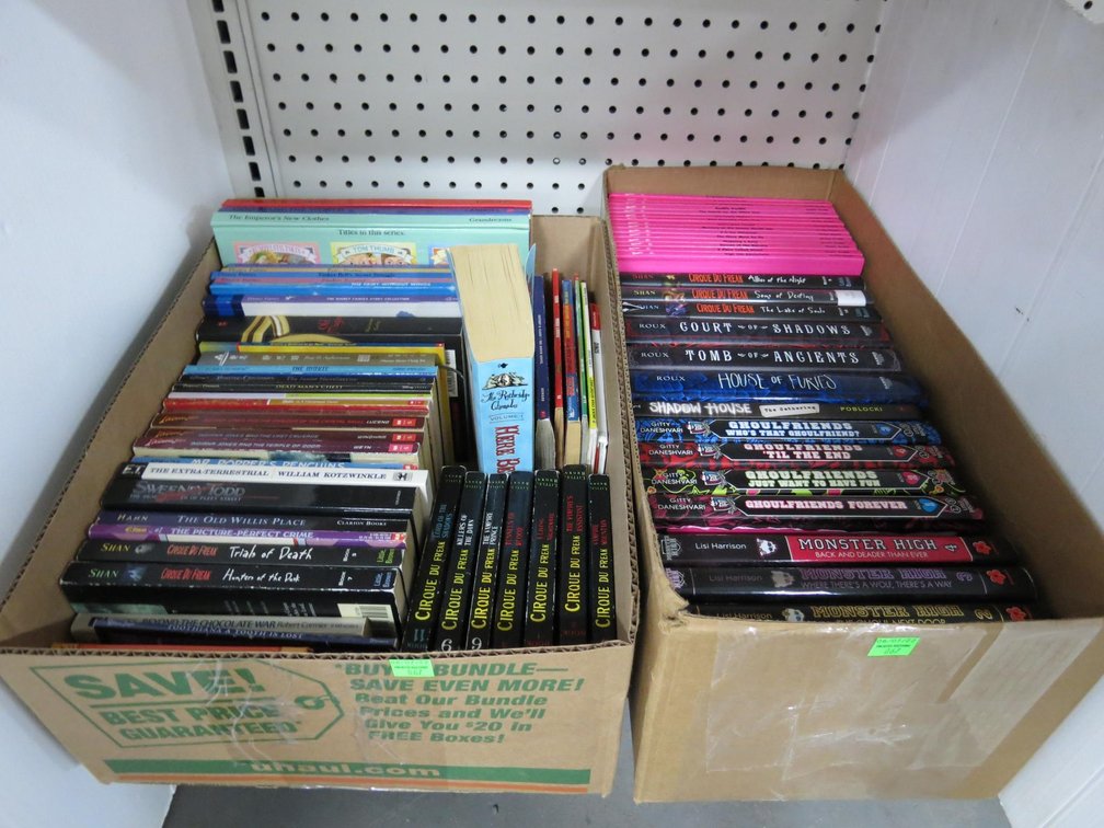 Two Boxes of Books