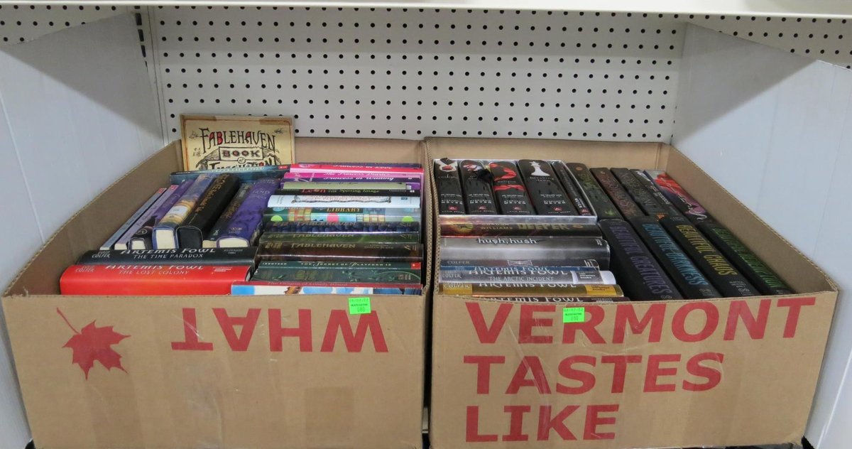 Two Boxes of Books