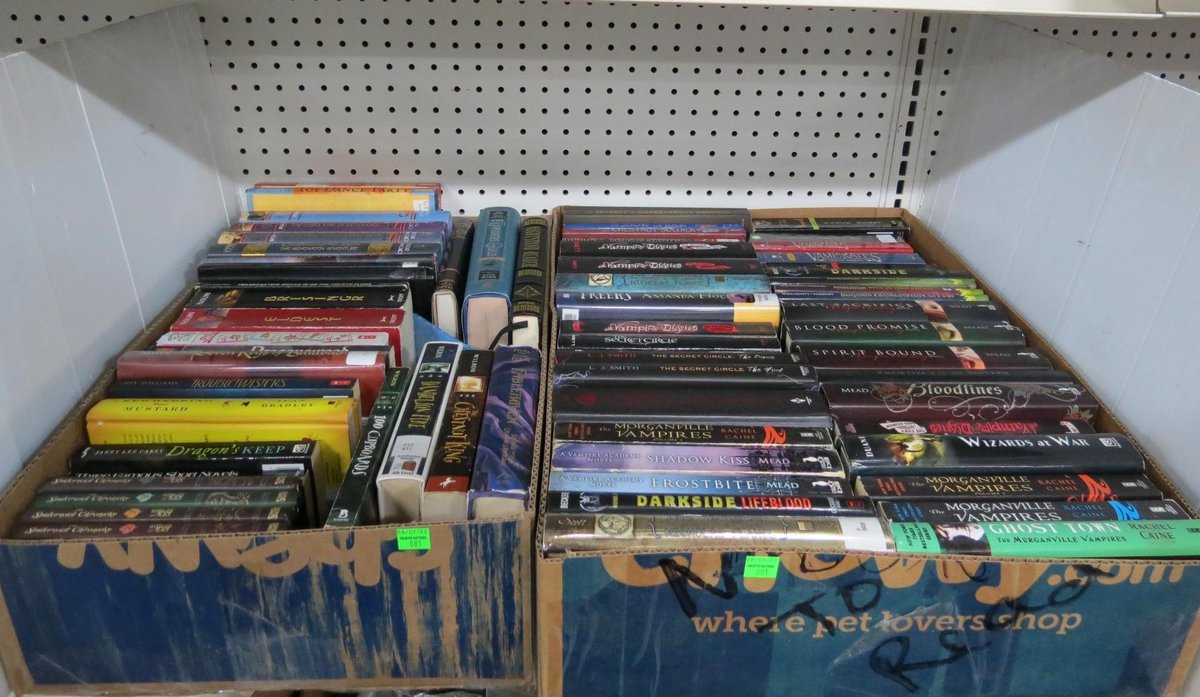 Two Boxes of Books