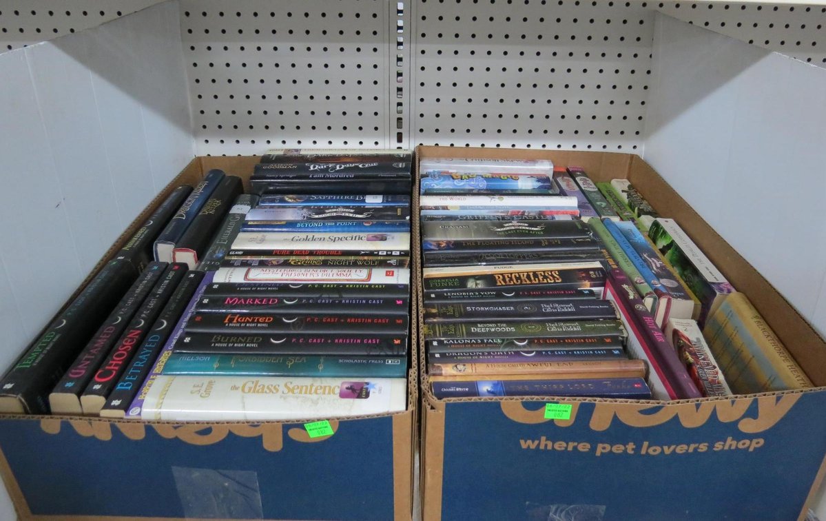 Two Boxes of Books
