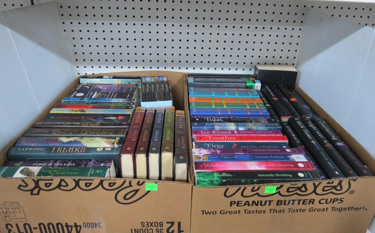 Two Boxes of Books