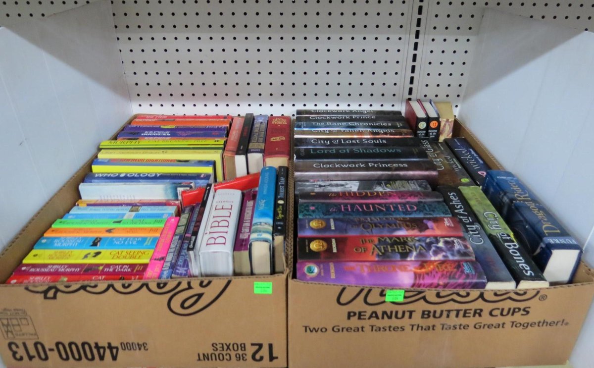 Two Boxes of Books