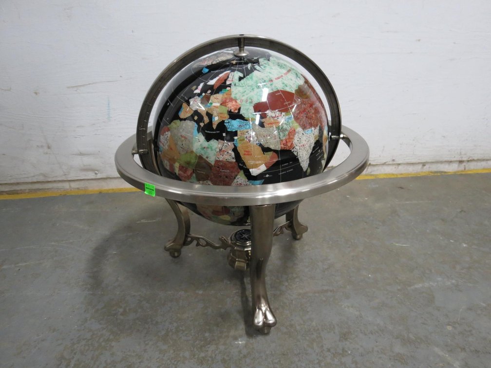 Gemstone World Desk Globe