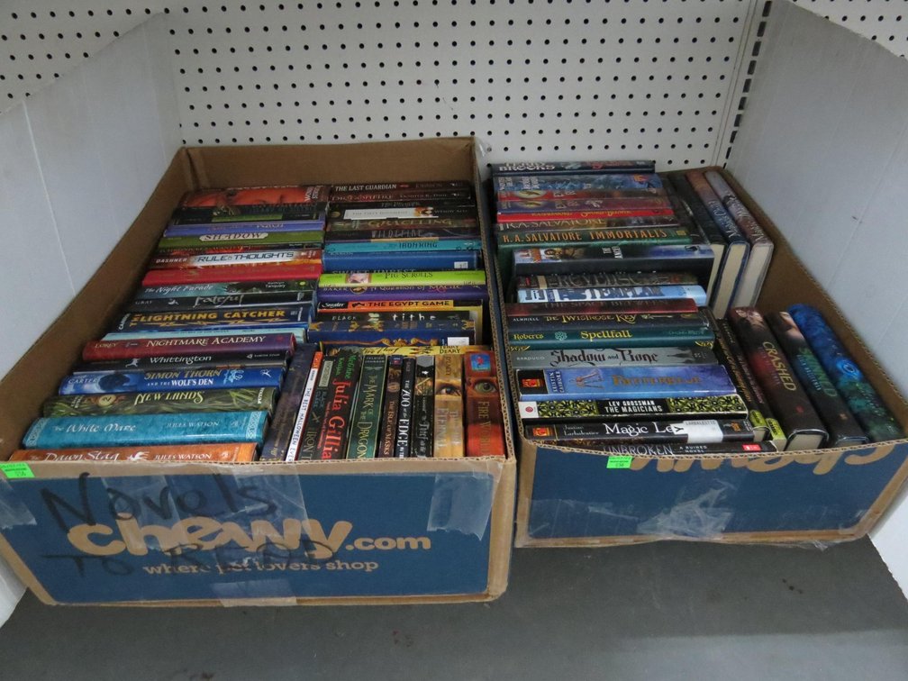 Two Boxes of Books