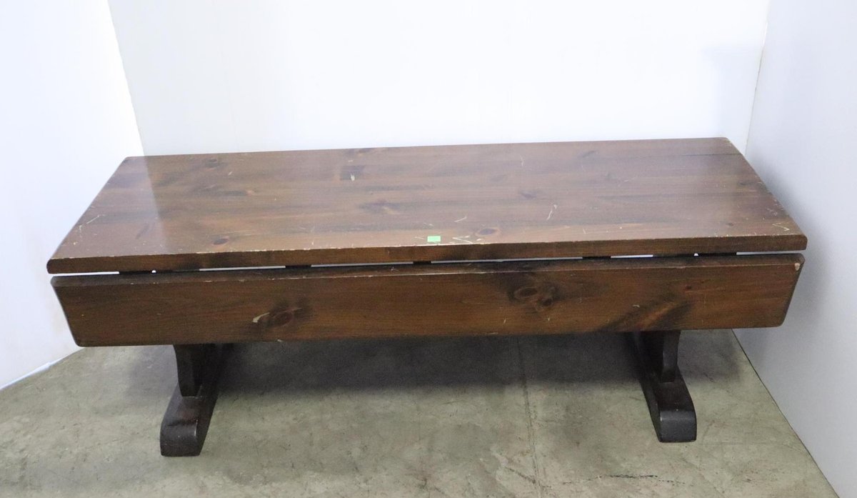 Drop Leaf Bench