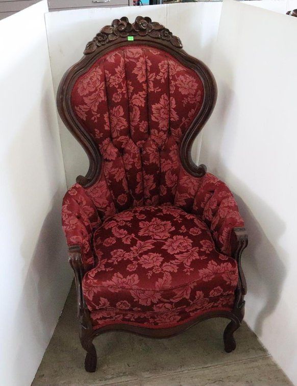 Victorian Style Chair, Clean, No Odors