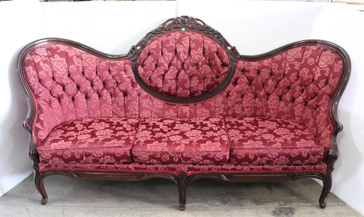 Victorian Style Sofa, Clean, No Odors