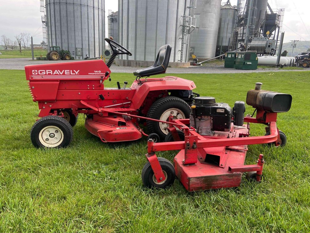 Gravely 14-G Professional Lawn Tractor with (2) Mower Decks