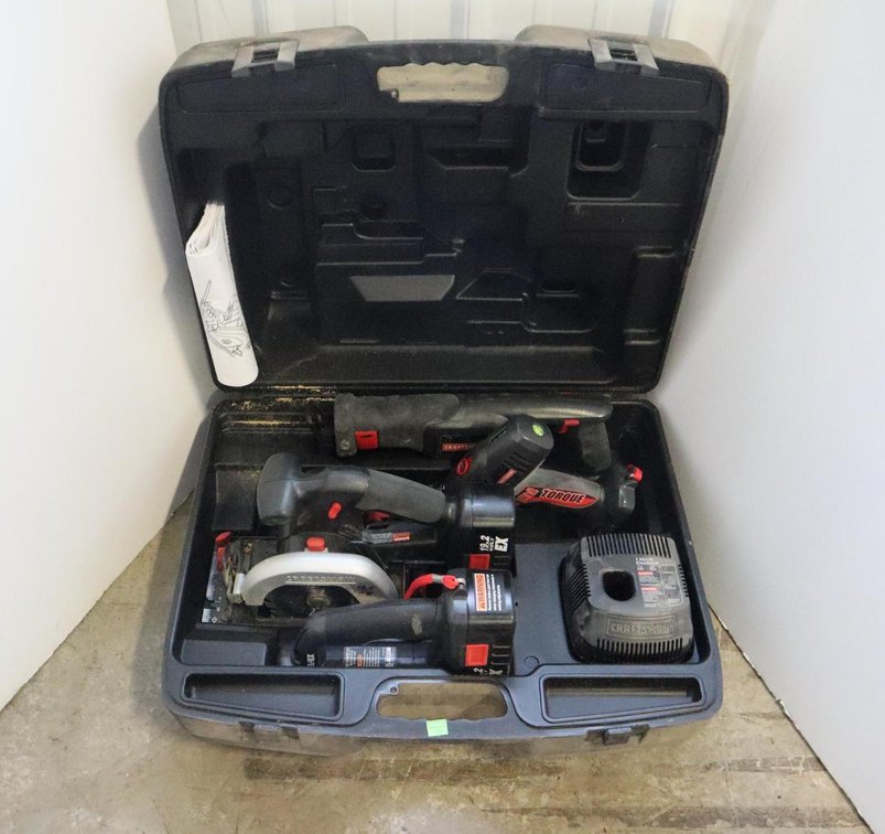 Craftsman Tool Kit, Battery Powered, One Charger