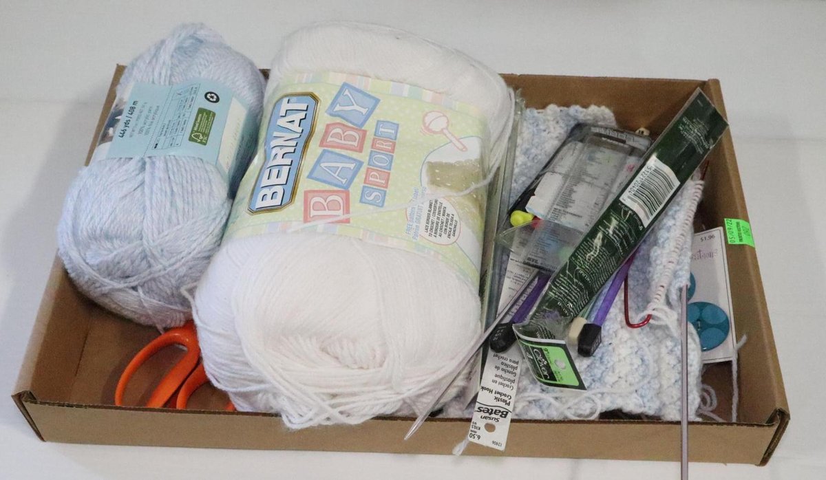 Baby Sport Yarn, Knitting Needles
