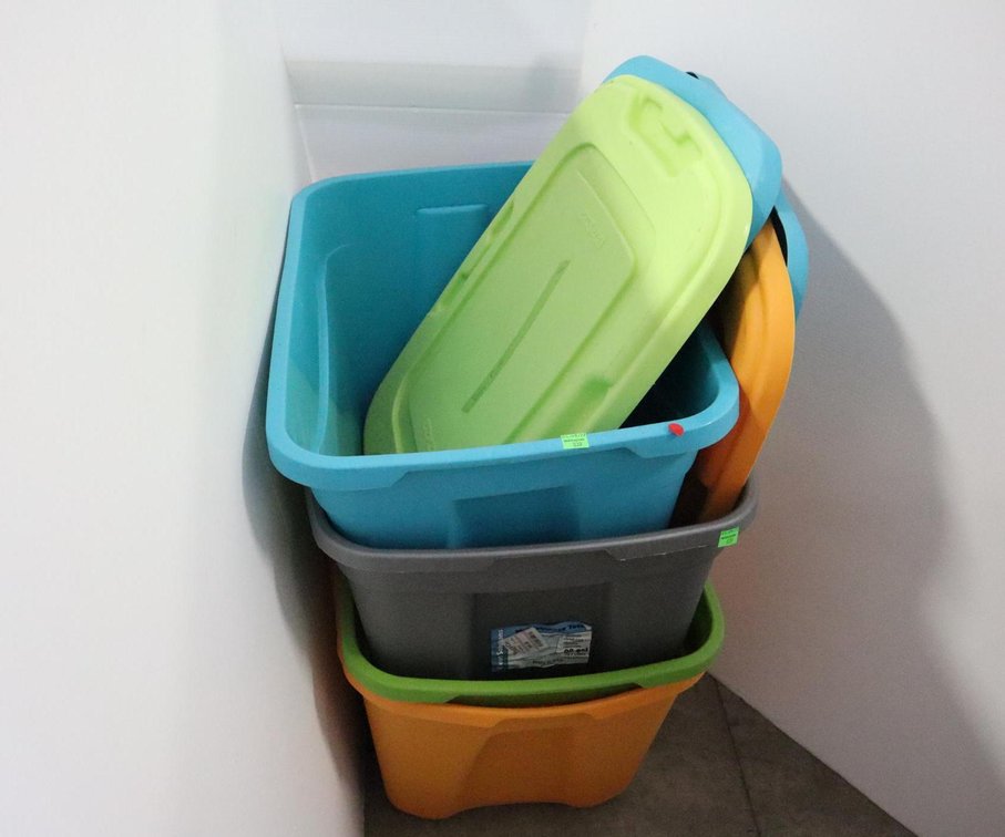 Plastic Storage Totes