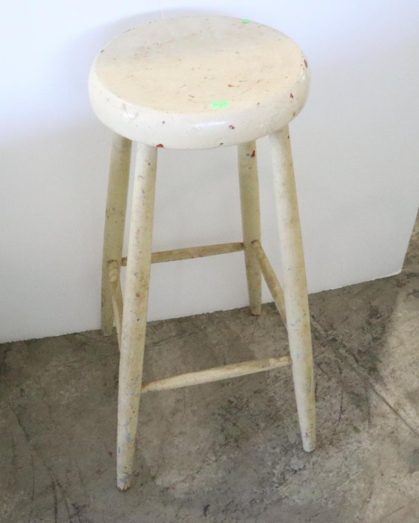 Wood Barstool