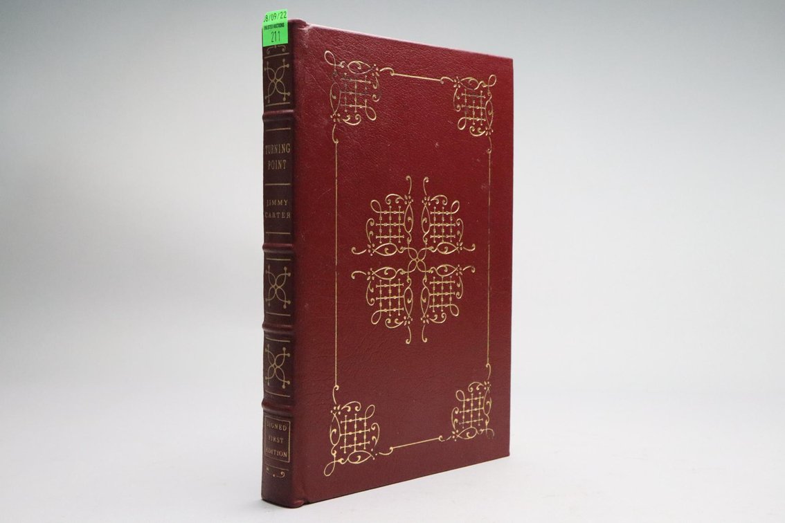 Turning Point By Jimmy Carter, Signed First Edition, Easton Press