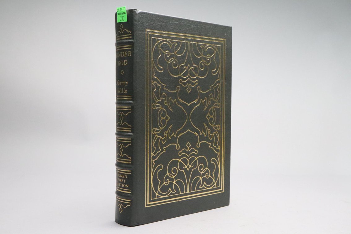Under God By Gary Wills, Signed First Edition, Easton Press