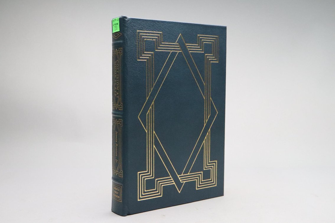 Collision At Home Plate By James Reston Jr, Signed First Edition, Easton Press