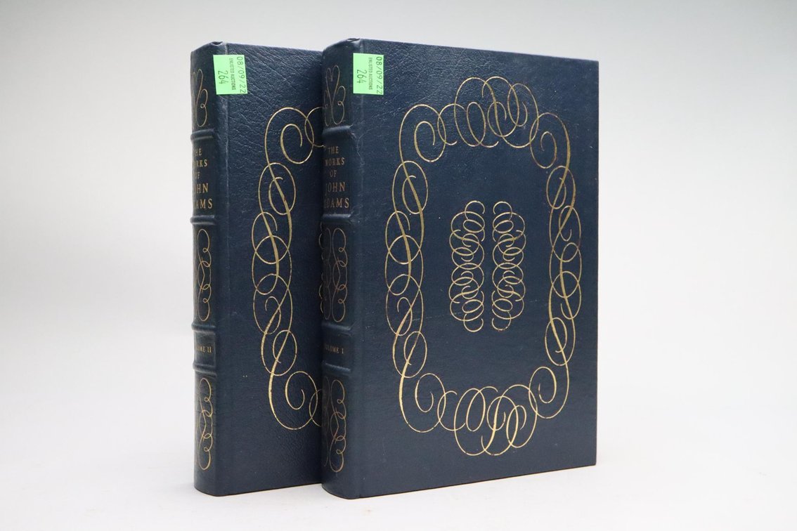 The Works Of John Adams, Volume I And II, Easton Press
